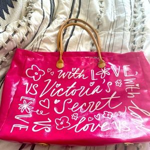 Victoria Secret Beach Bag - Floral Lining
